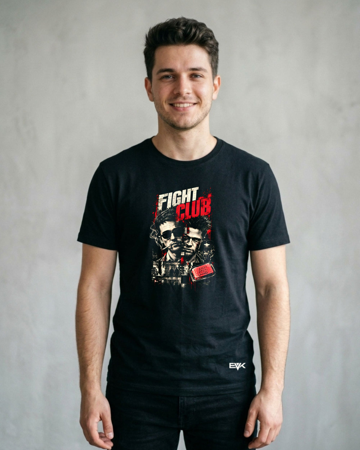 Camiseta Clube da Luta – Crimson Chaos