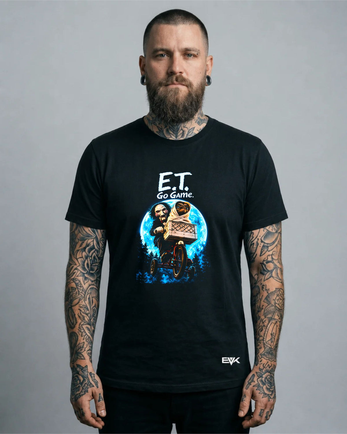Camiseta Jogos Mortais – E.T. Paródia