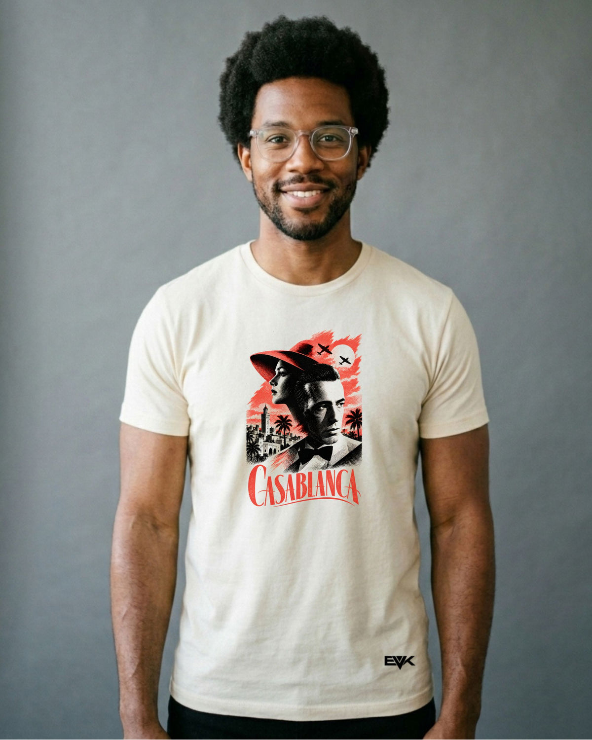 Camiseta Off-White Casablanca – Looking at You, Kid