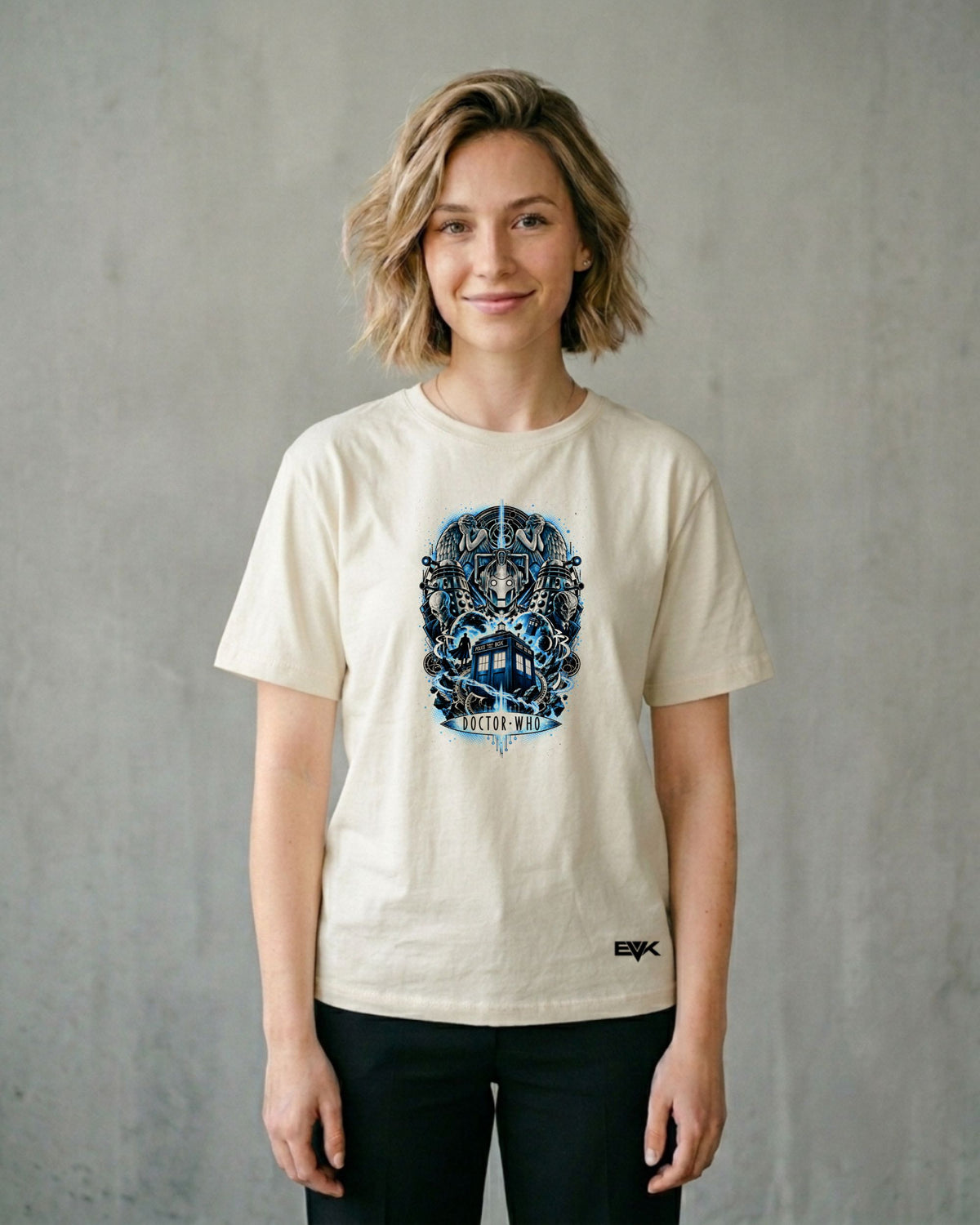 Camiseta Off-White Doctor Who – Time Lord Crest