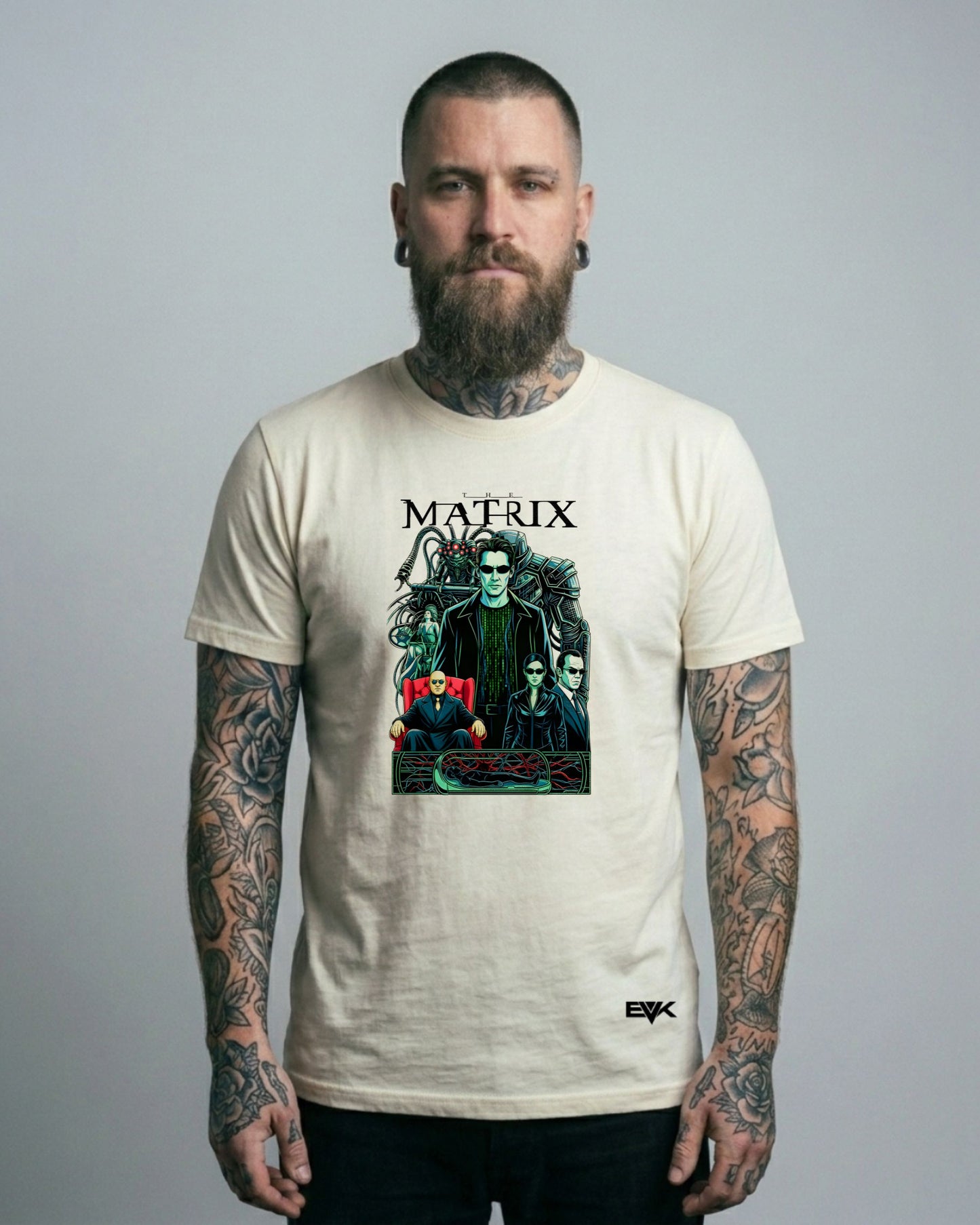 Camiseta Off-White Matrix – Grid Awakening