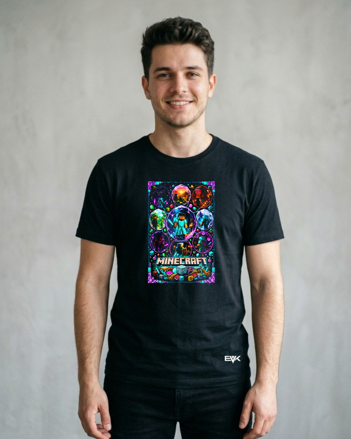Camiseta Minecraft – Full Diamond