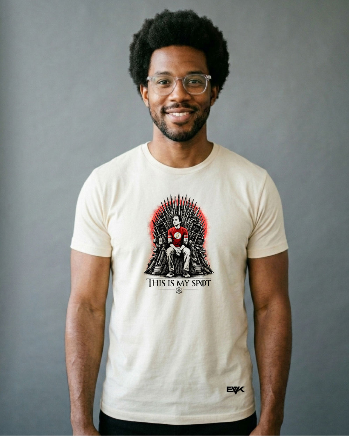 Camiseta Off-White The Big Bang Theory – This Is My Spot