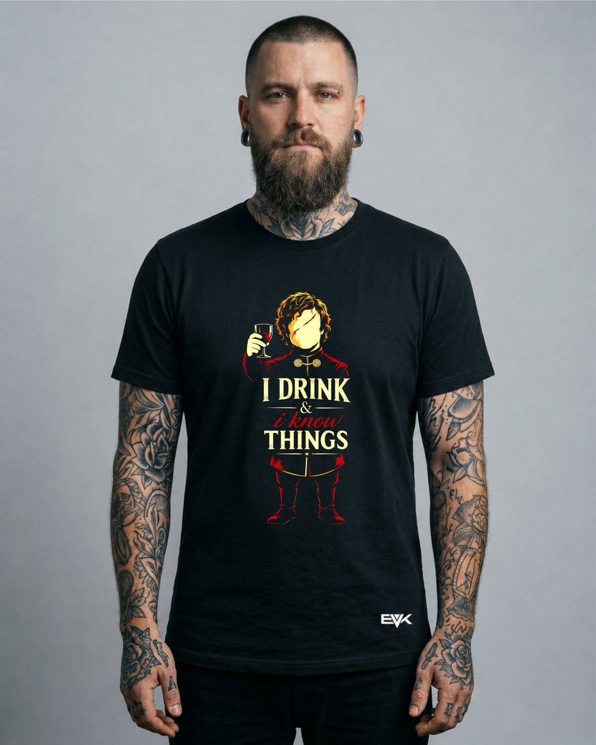 Camiseta Game of Thrones – I Drink & I Know Things