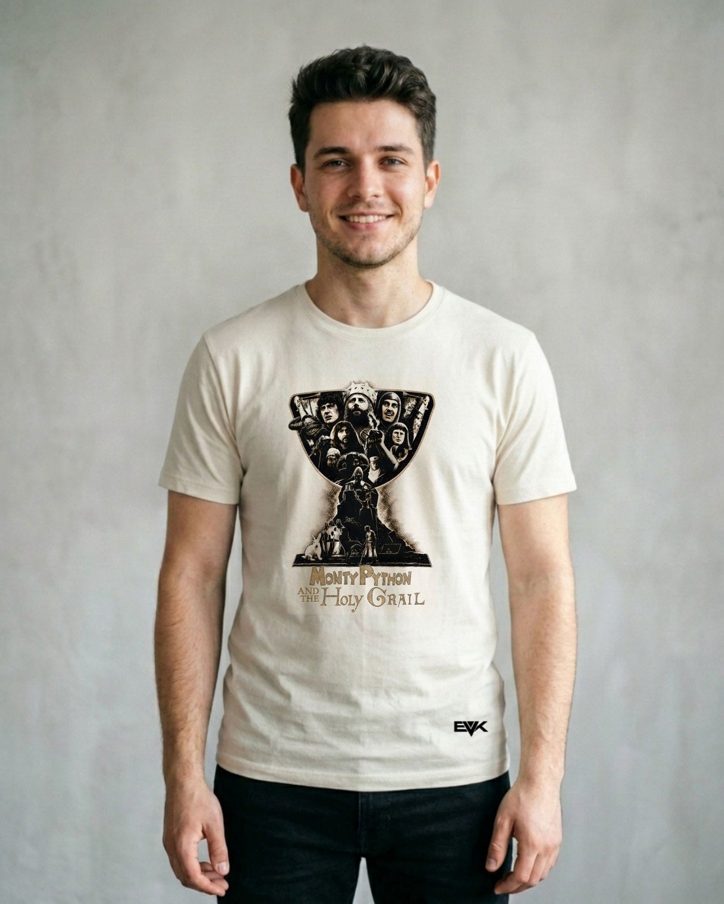 Camiseta Off-White Monty Python em Busca do Cálice Sagrado – The Chalice Faces