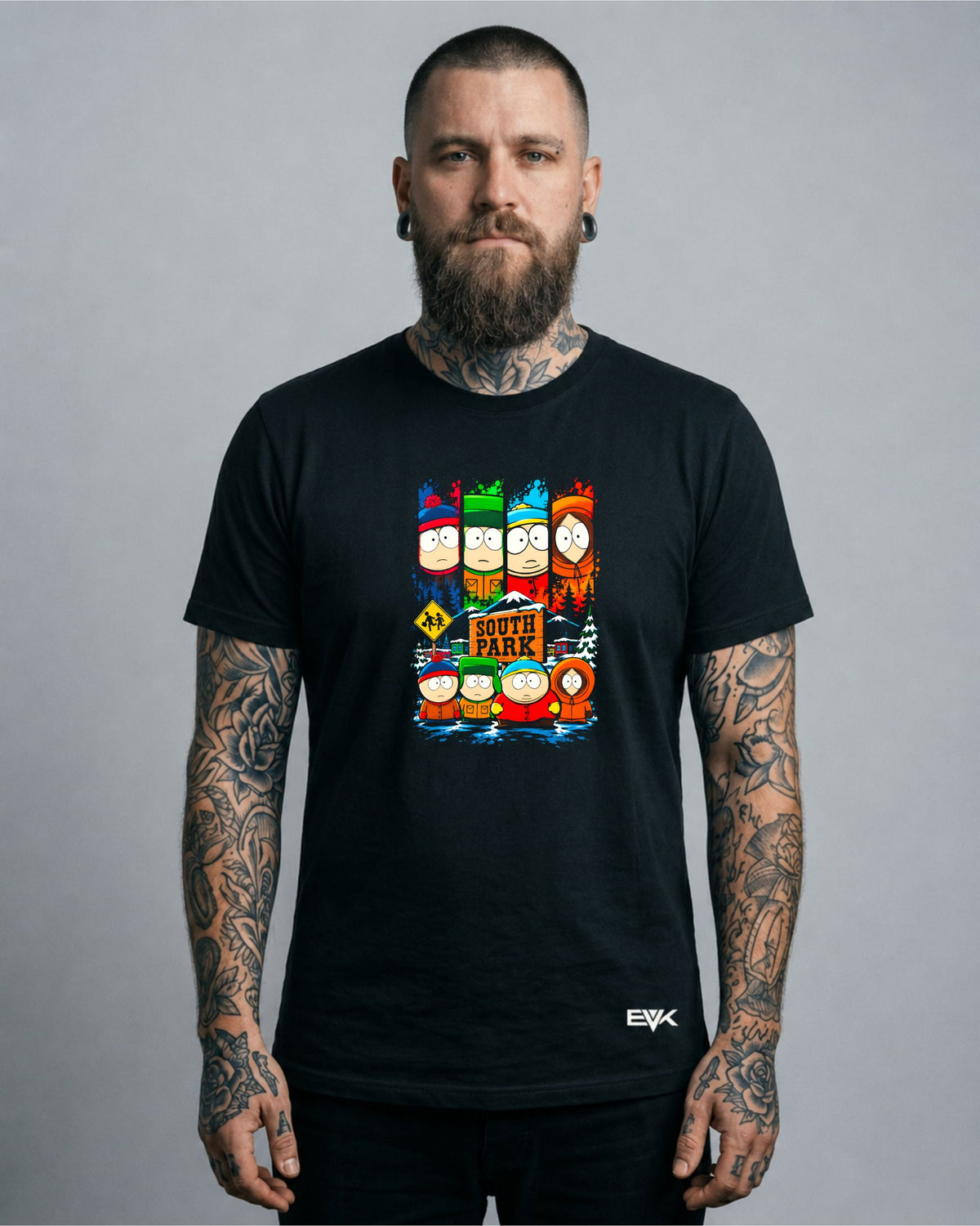 Camiseta South Park – The Main Boys Landscape