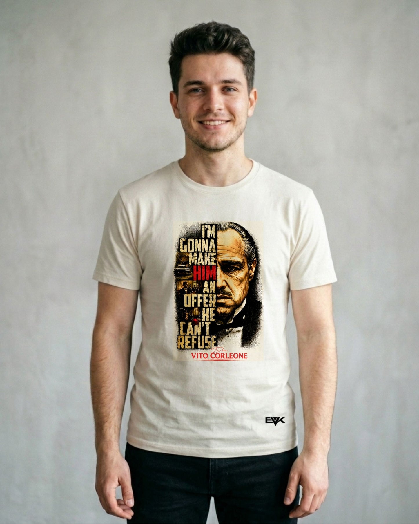 Camiseta Off-White O Poderoso Chefão – Vito Corleone