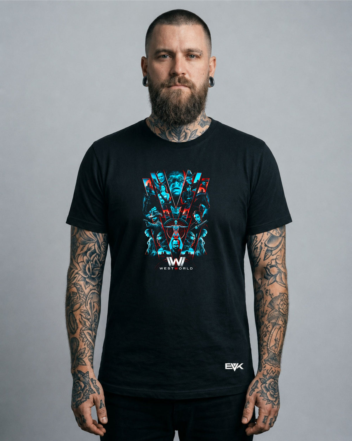 Camiseta Westworld – The Hosts and Creators