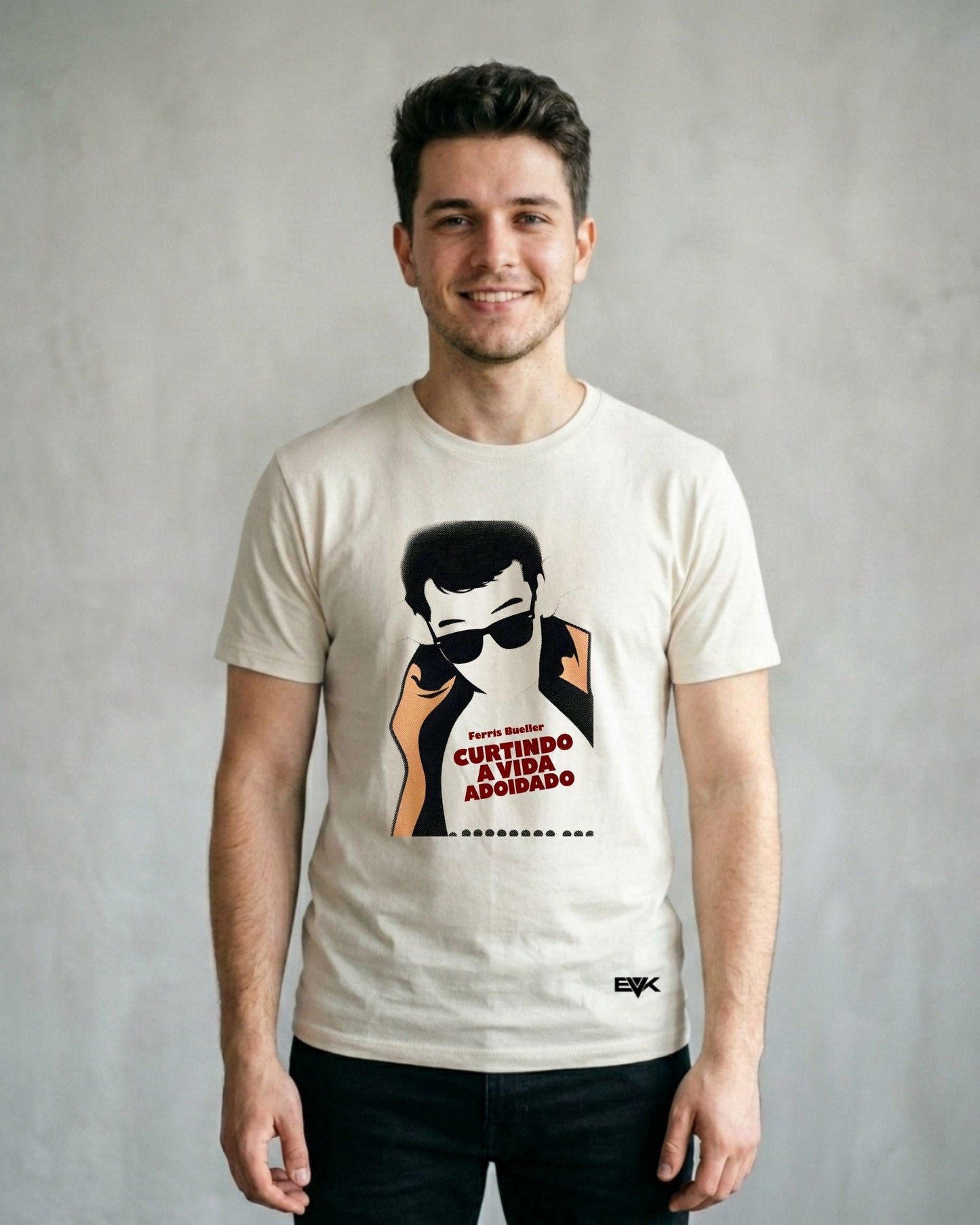 Camiseta Off-White Curtindo a Vida Adoidado – The Bueller Look