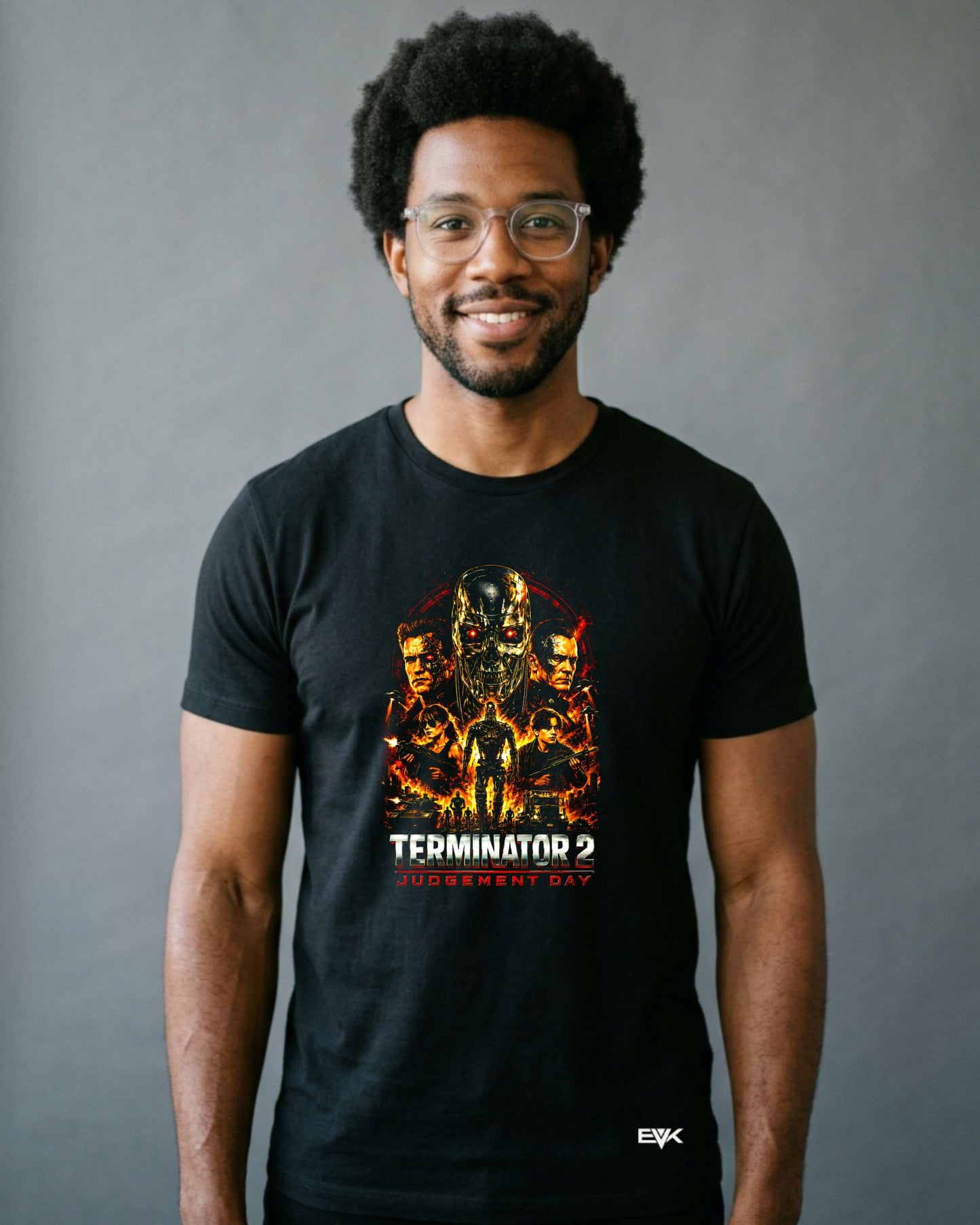 Camiseta Exterminador do Futuro 2: O Julgamento Final – Hasta La Vista Collage
