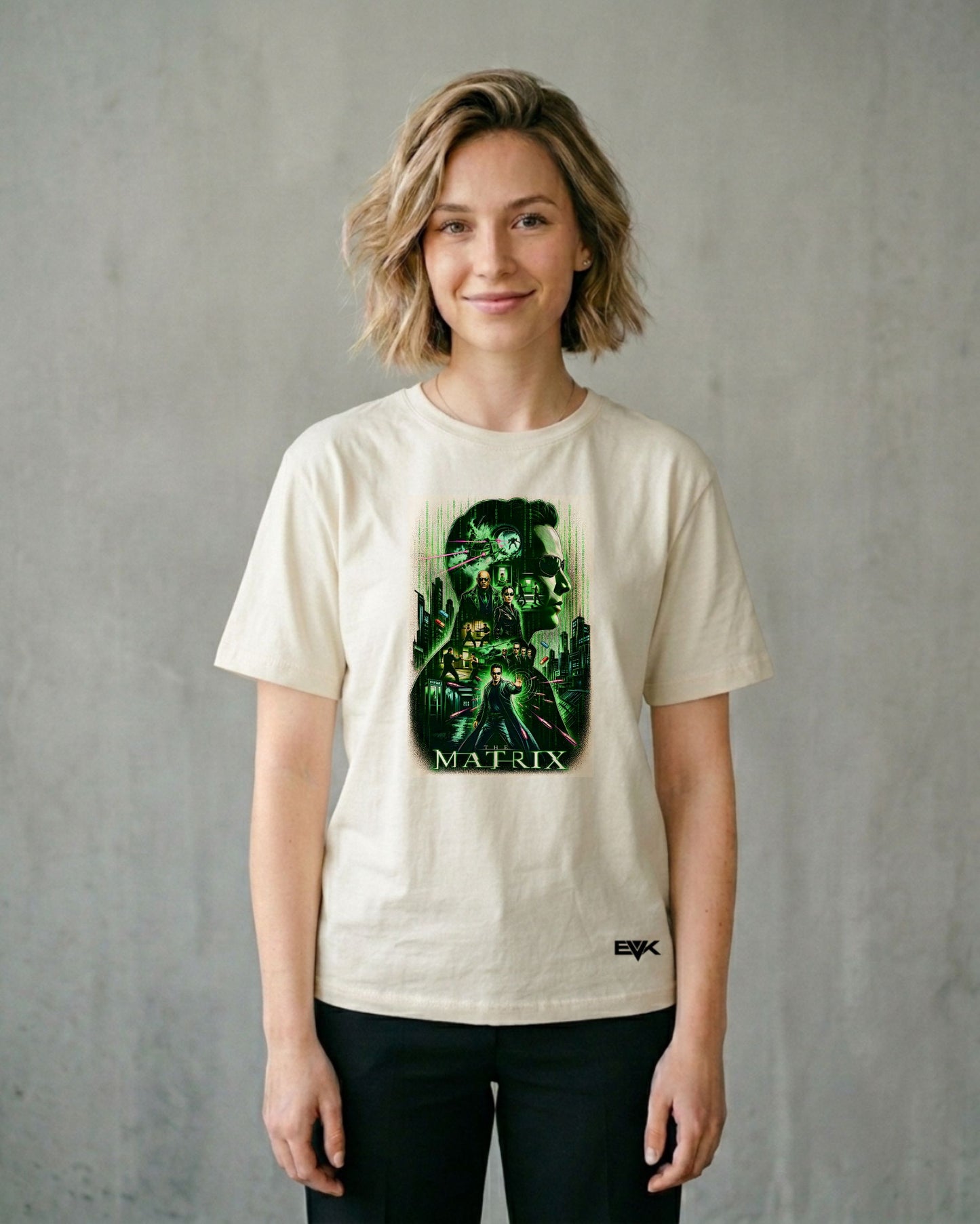 Camiseta Off-White Matrix – Neo's Mindscape