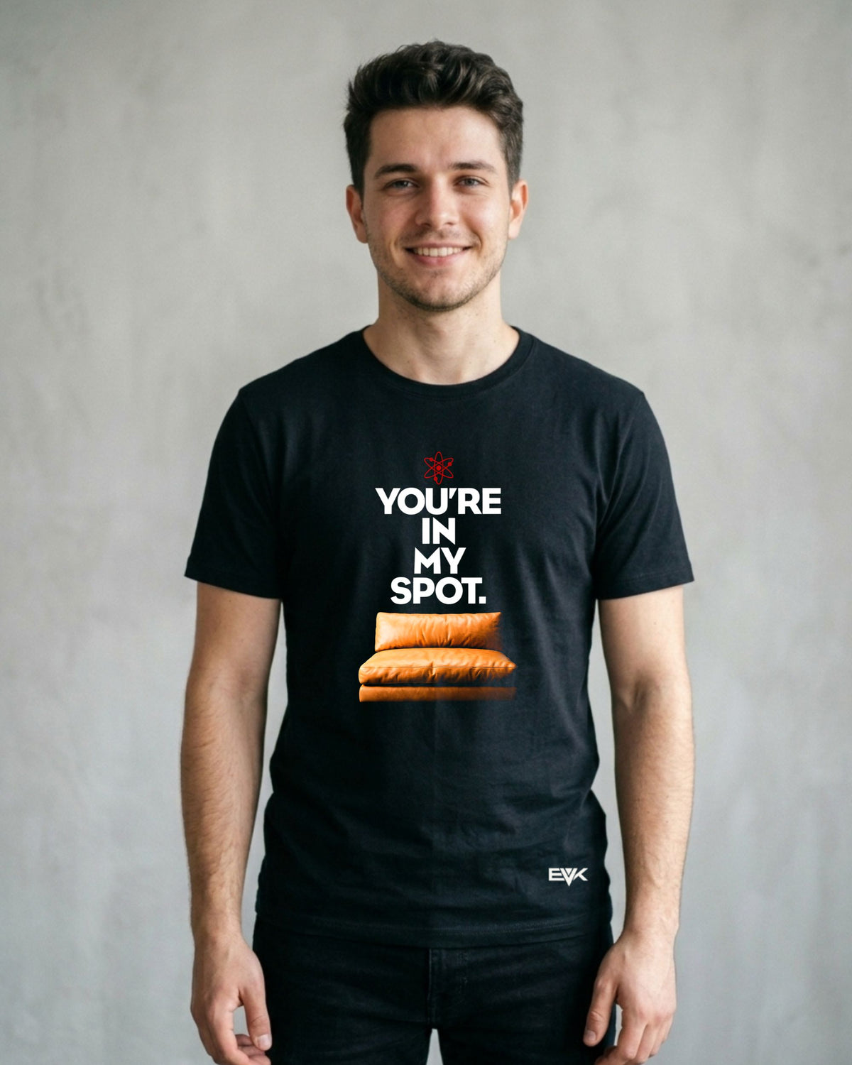 Camiseta The Big Bang Theory – You're in My Spot