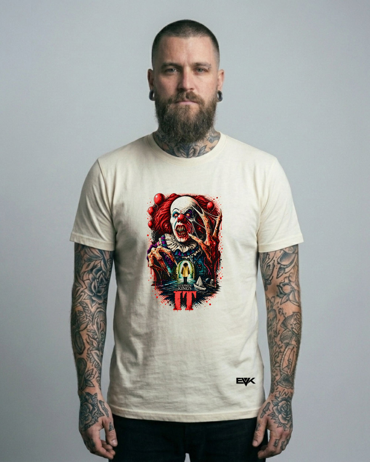 Camiseta Off-White IT: A Coisa – The True Face