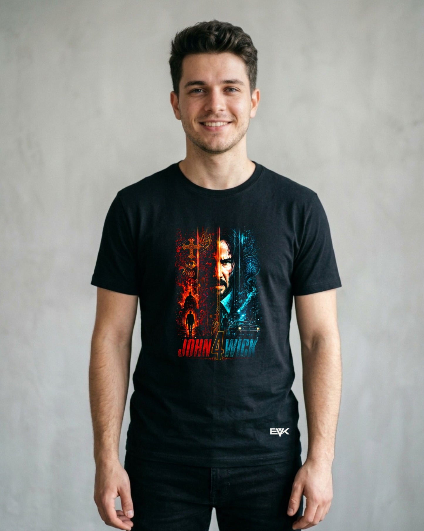 Camiseta John Wick 4: Baba Yaga – Divided Retribution