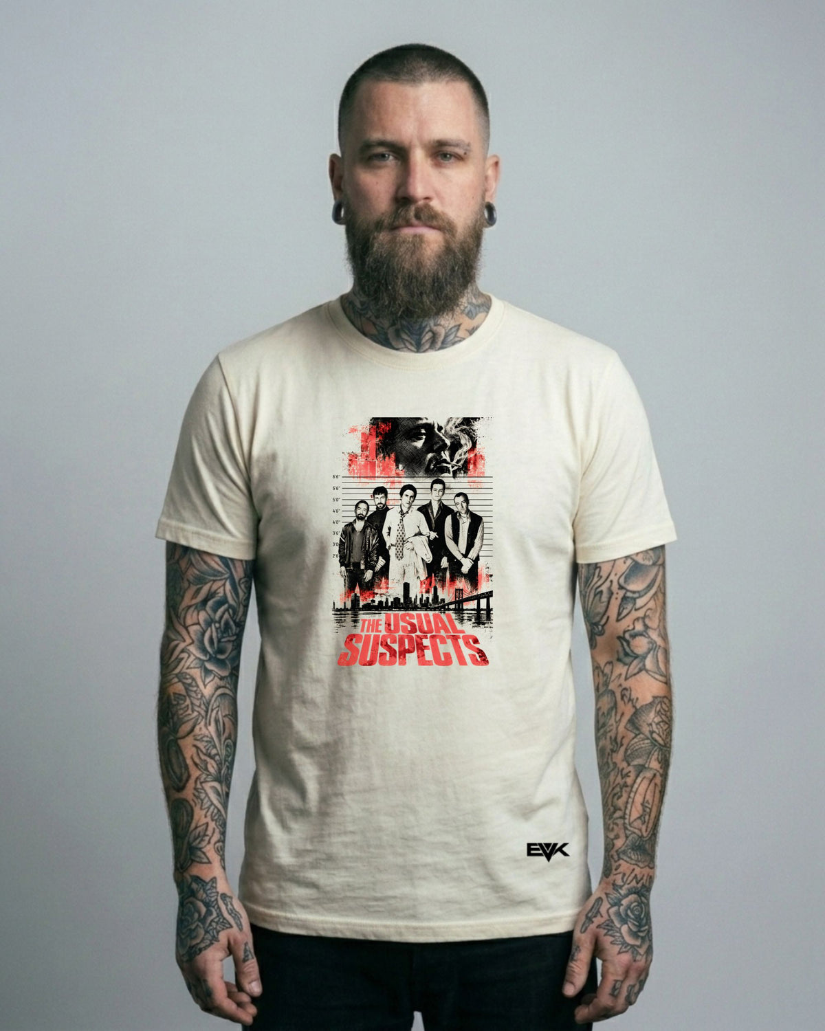 Camiseta Off-White Os Suspeitos – Lineup Graphic