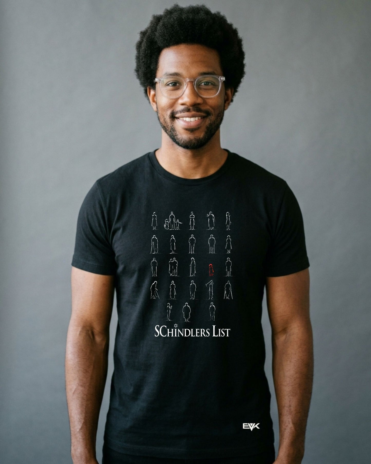 Camiseta A Lista de Schindler – Beyond Black and White