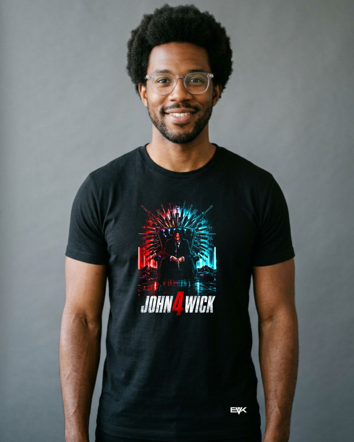 Camiseta John Wick 4: Baba Yaga – Throne of Weapons