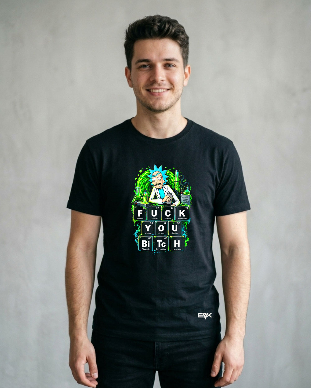 Camiseta Rick and Morty – Rick's Chemistry Lesson