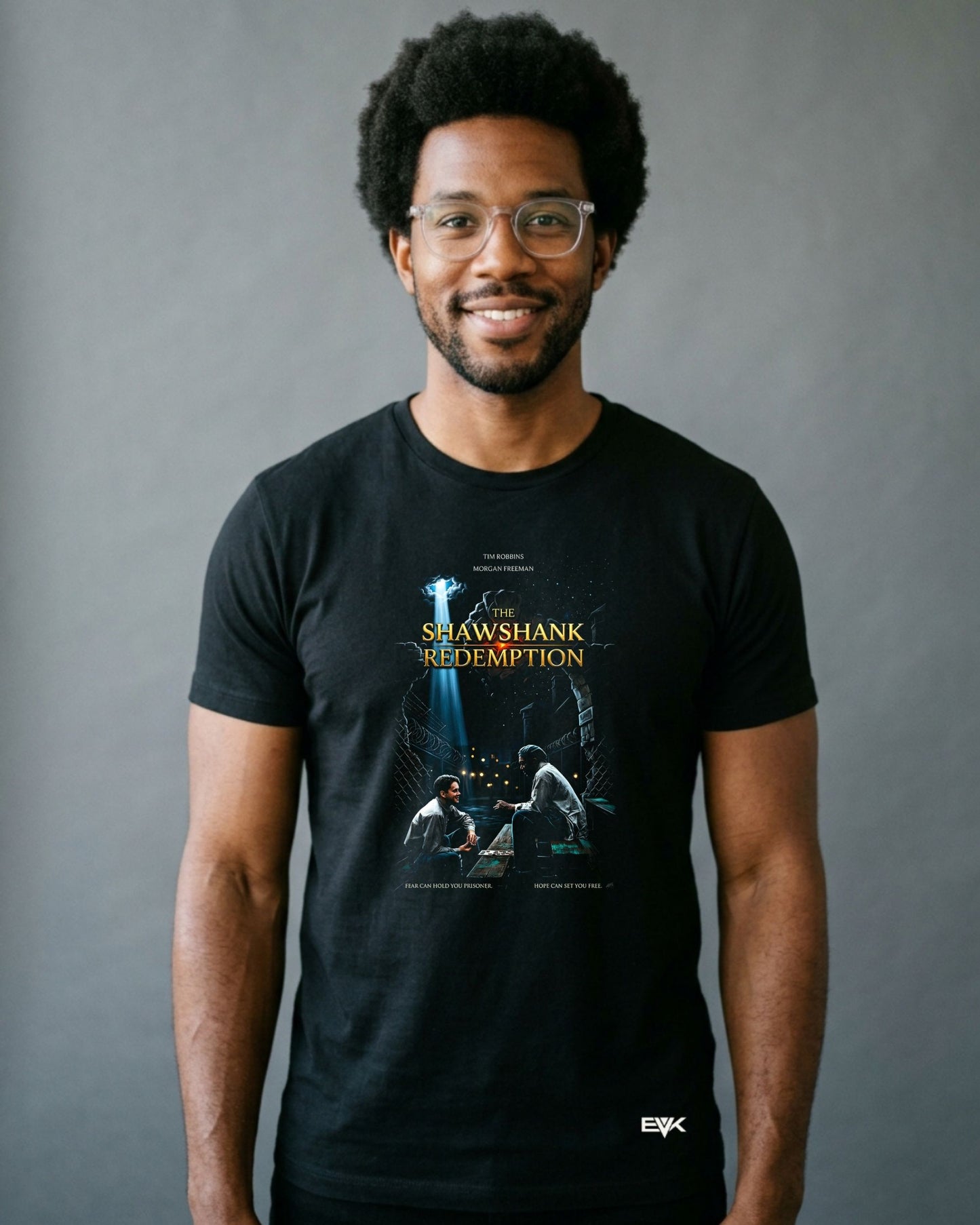 Camiseta Um Sonho de Liberdade – Fear Can Hold You Prisoner