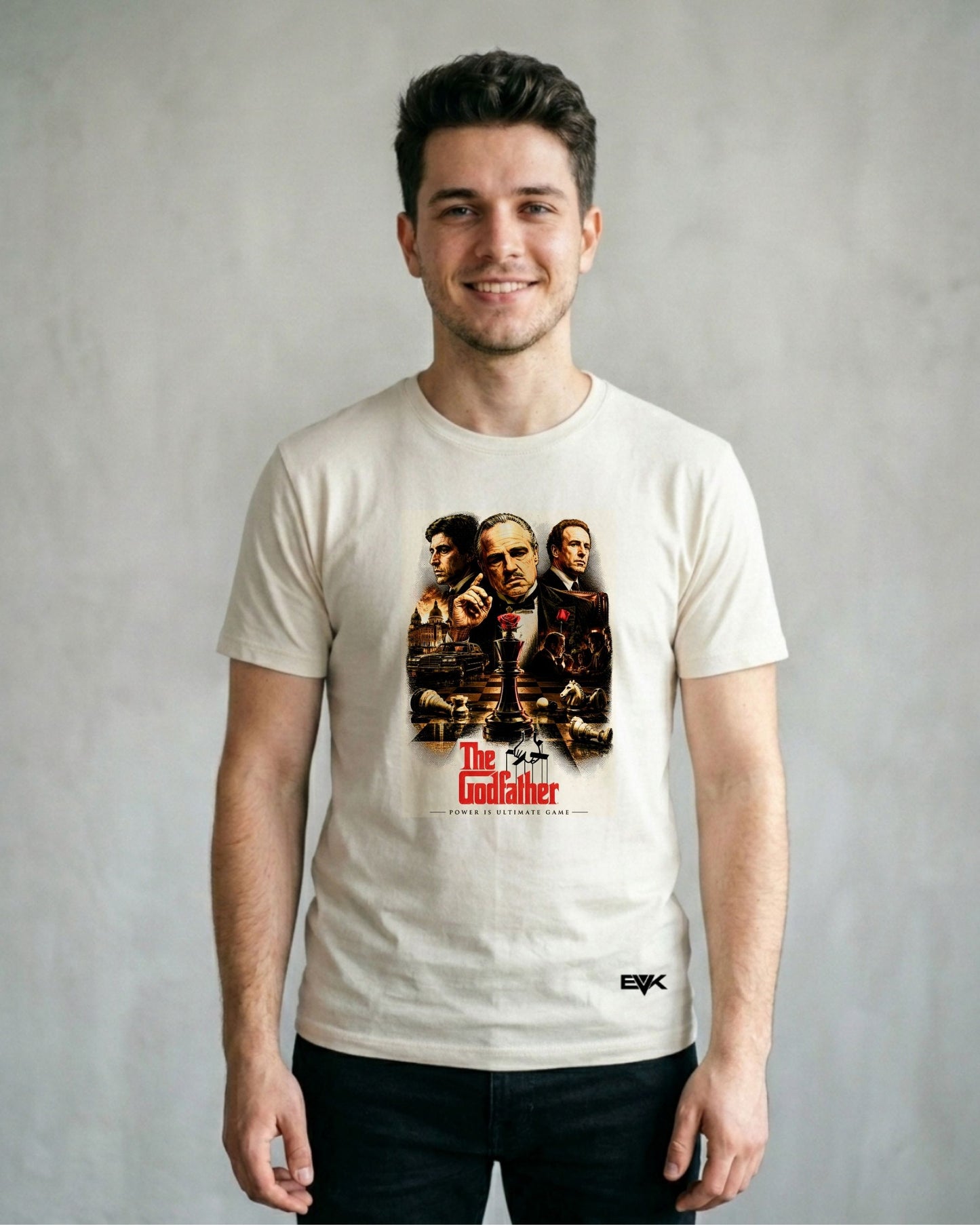 Camiseta Off-White O Poderoso Chefão – Power Is Ultimate Game