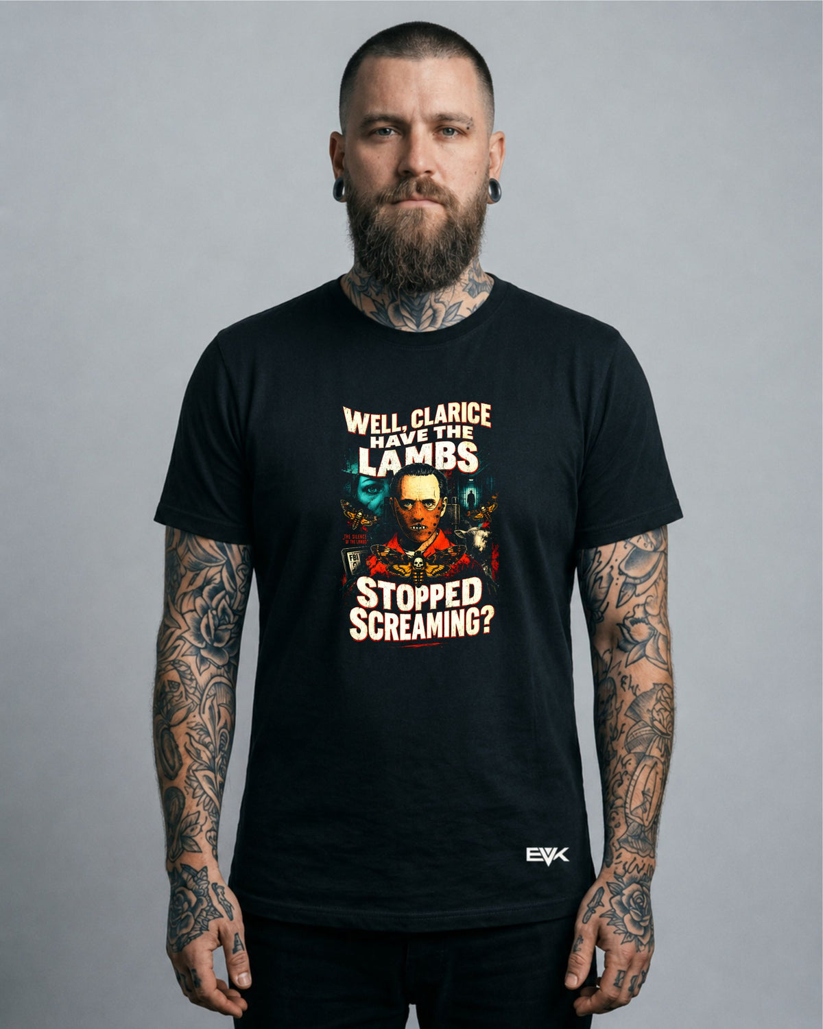Camiseta O Silêncio dos Inocentes – Stopped Screaming