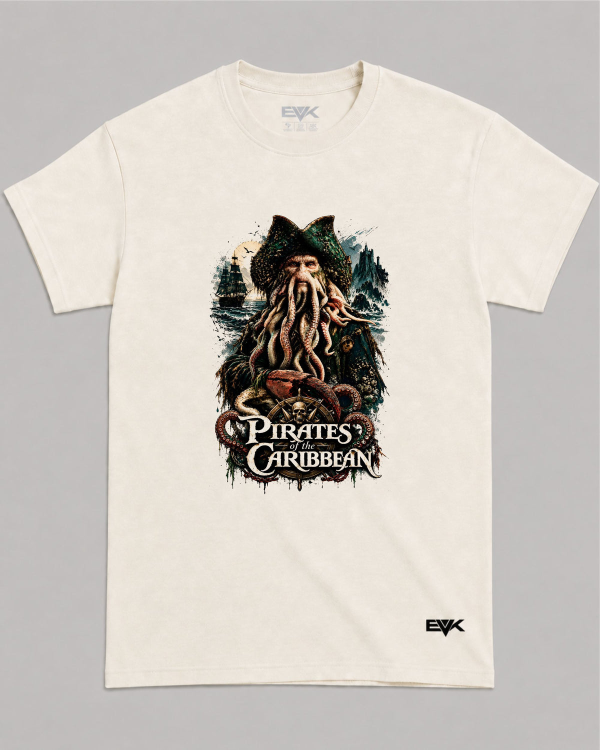 Camiseta Off-White Piratas do Caribe – Mona Jones
