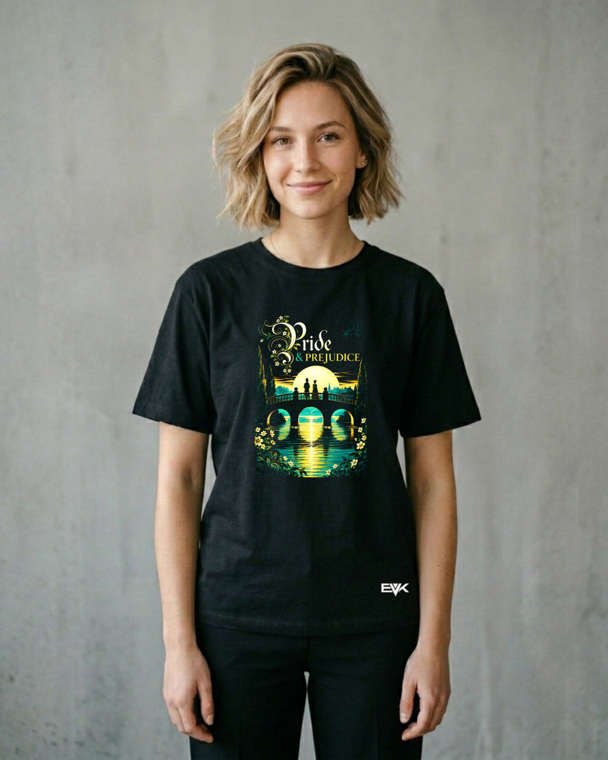 Camiseta Orgulho e Preconceito – Bridge Silhouette