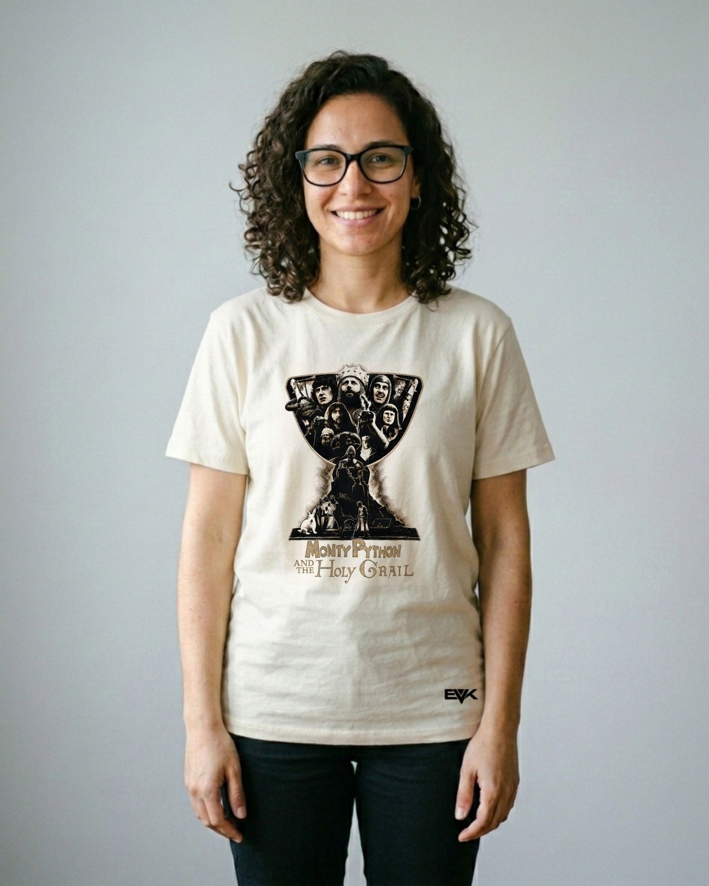 Camiseta Off-White Monty Python em Busca do Cálice Sagrado – The Chalice Faces
