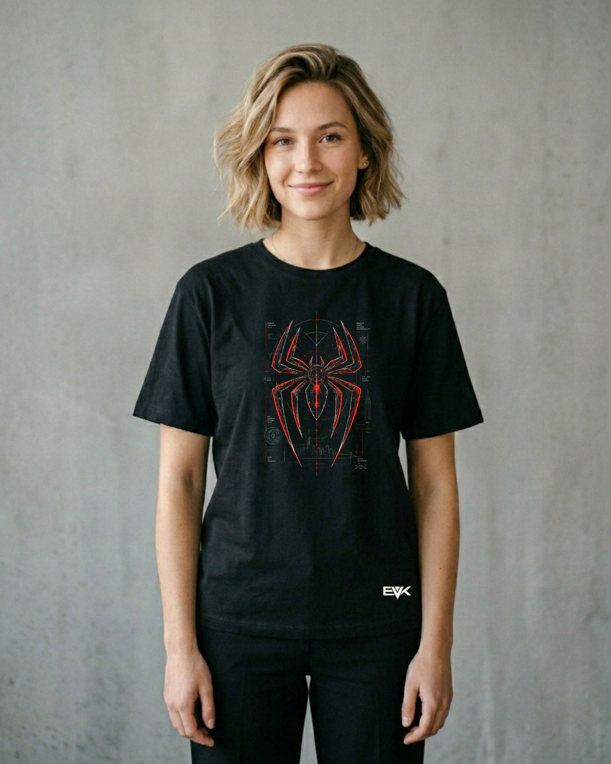 Camiseta Homem-Aranha – Spider Protocol Blueprint