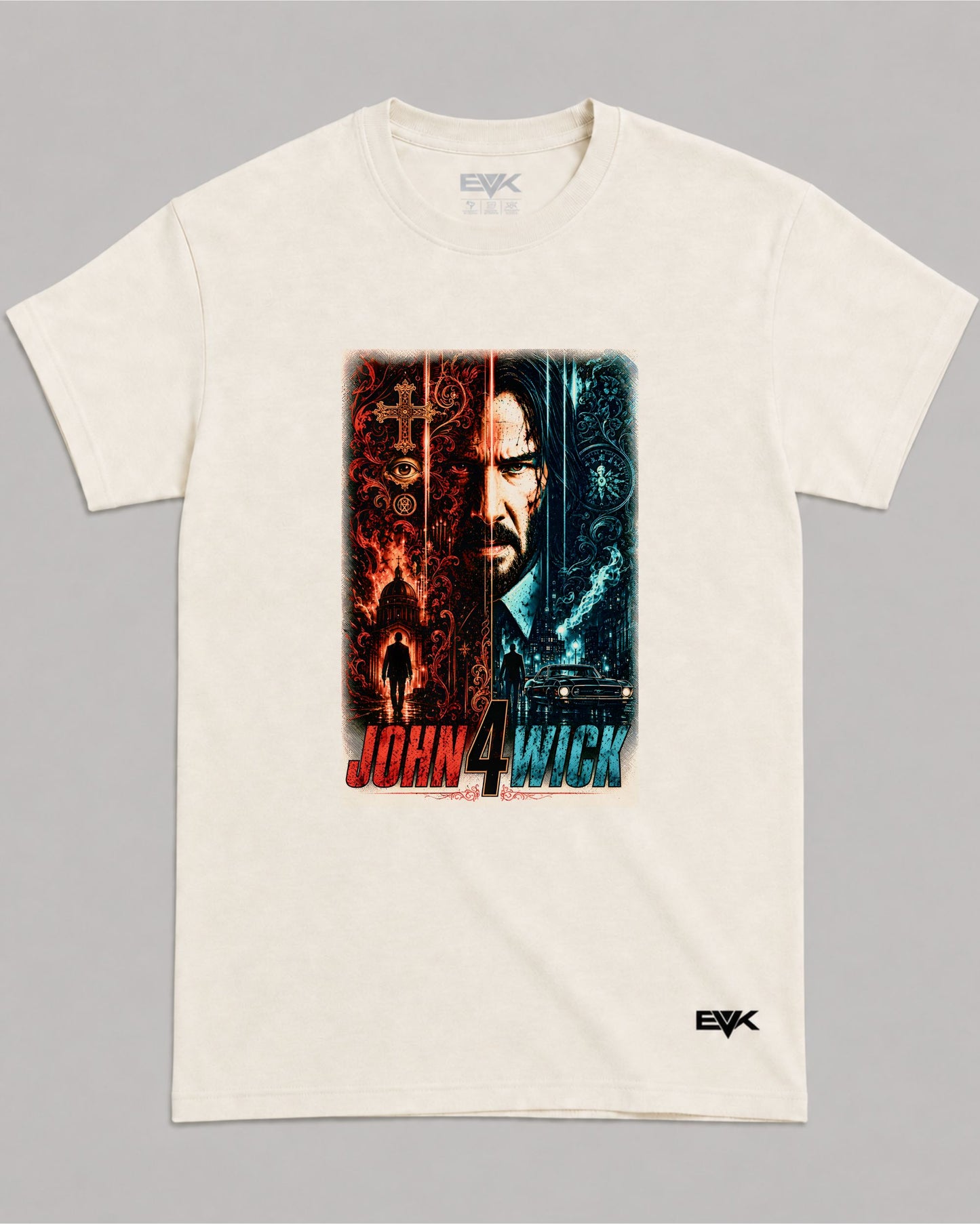 Camiseta Off-White John Wick 4: Baba Yaga – Divided Retribution