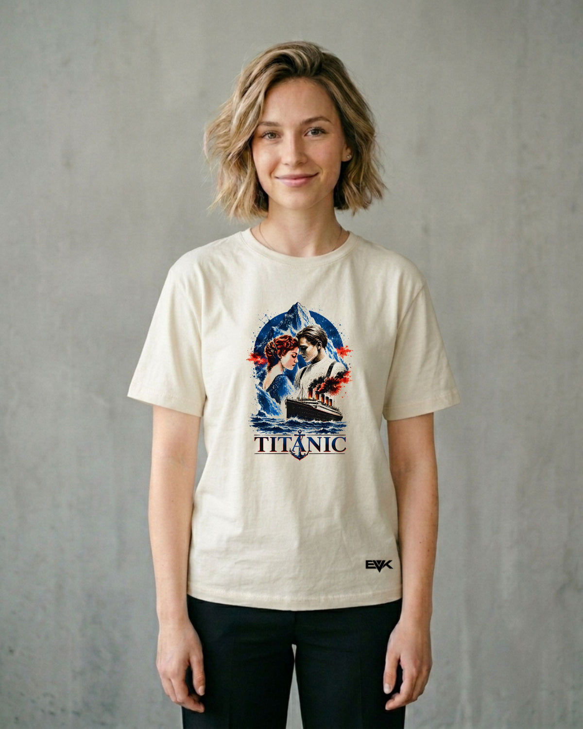 Camiseta Off-White Titanic – Cosmic Romance Graphic