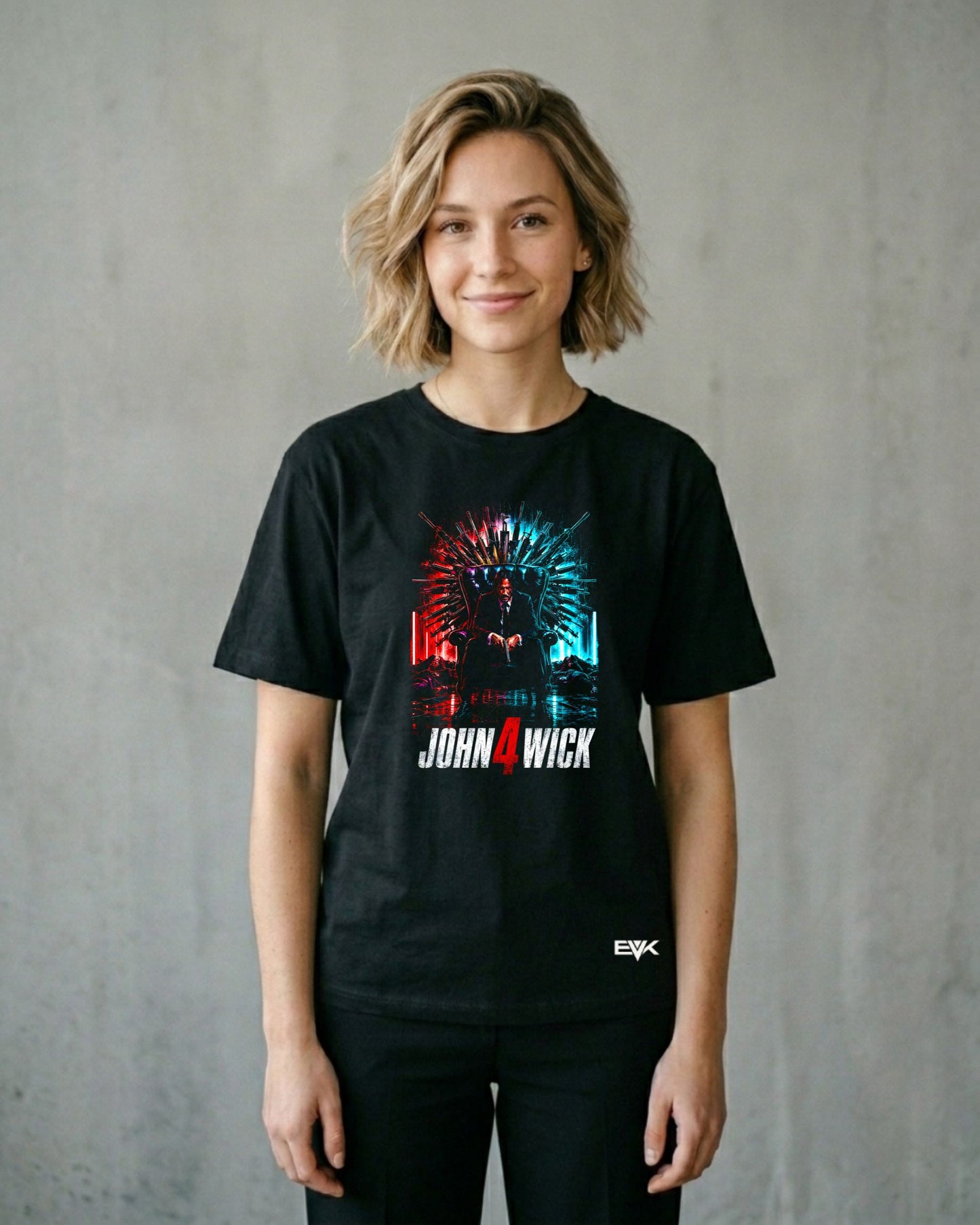 Camiseta John Wick 4: Baba Yaga – Throne of Weapons
