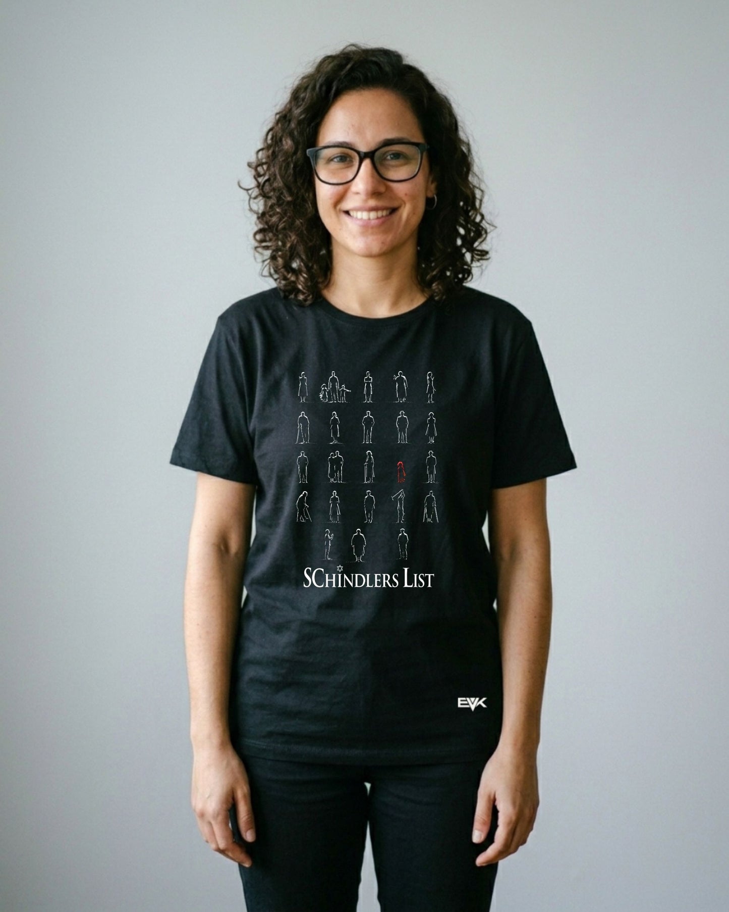 Camiseta A Lista de Schindler – Beyond Black and White