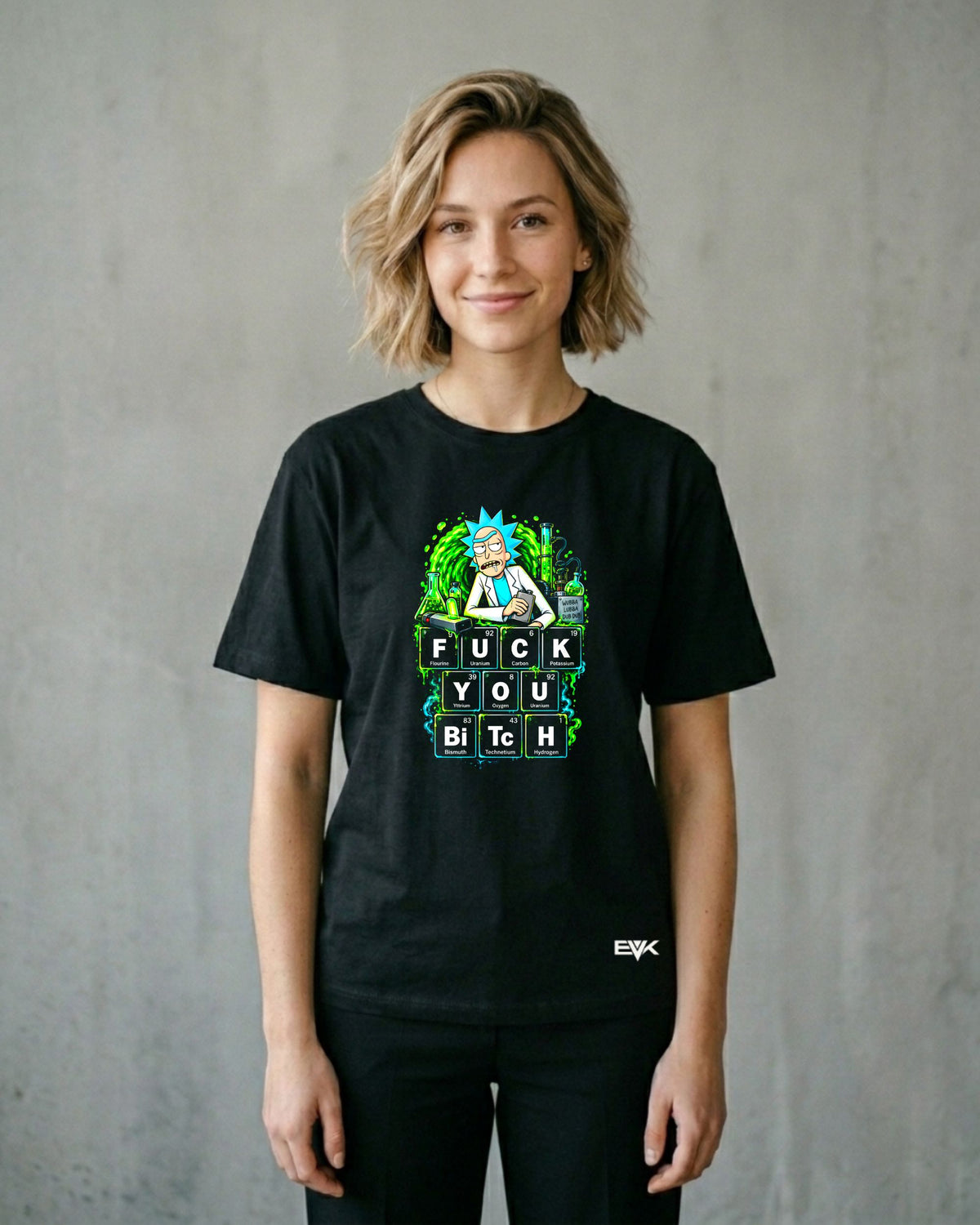 Camiseta Rick and Morty – Rick's Chemistry Lesson