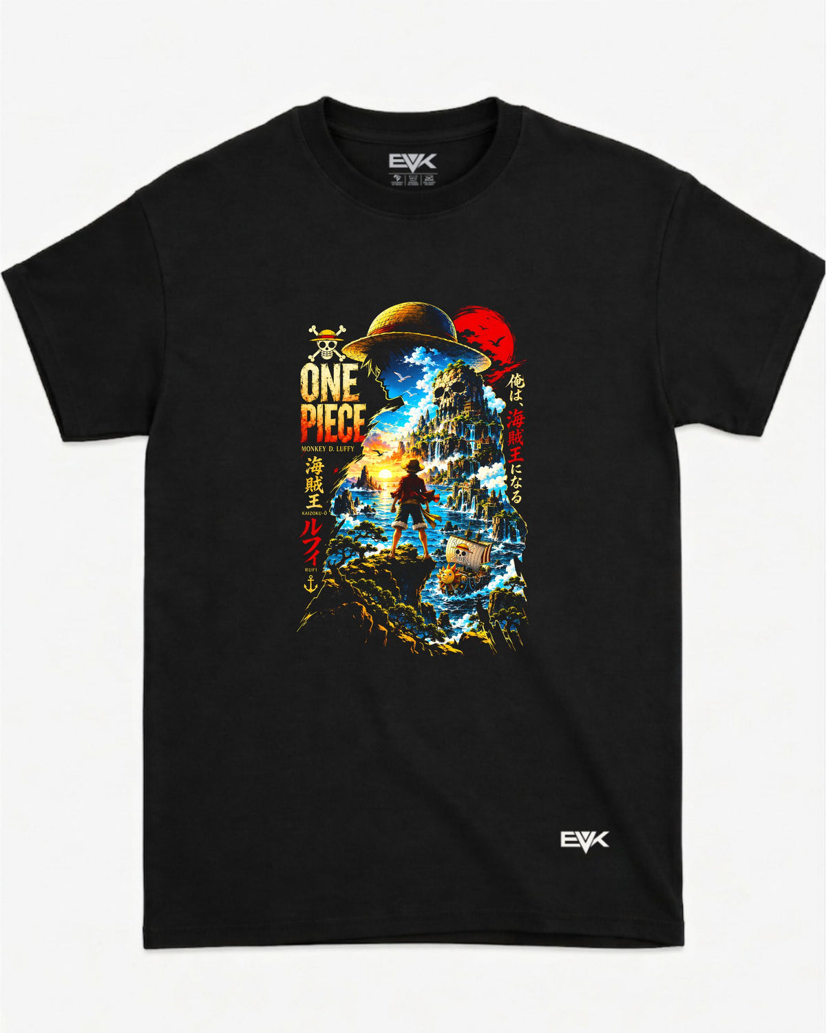 Camiseta One Piece – Luffy Grand Line Adventure