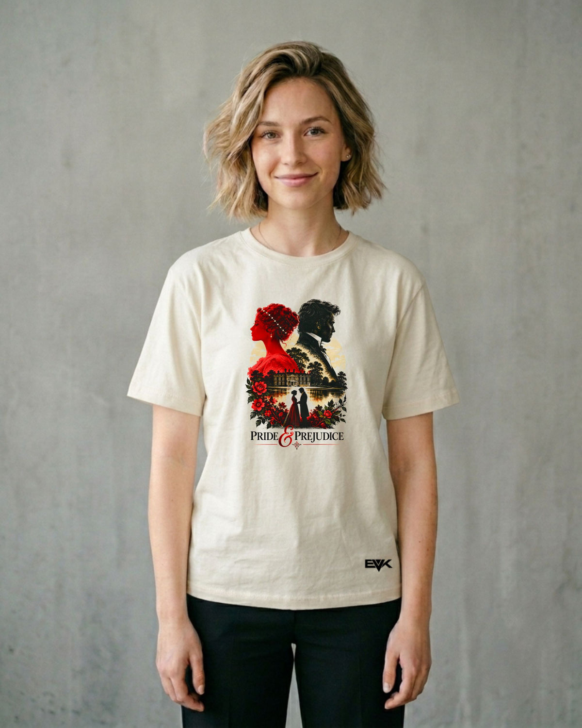 Camiseta Off-White Orgulho e Preconceito – The Lake at Pemberley