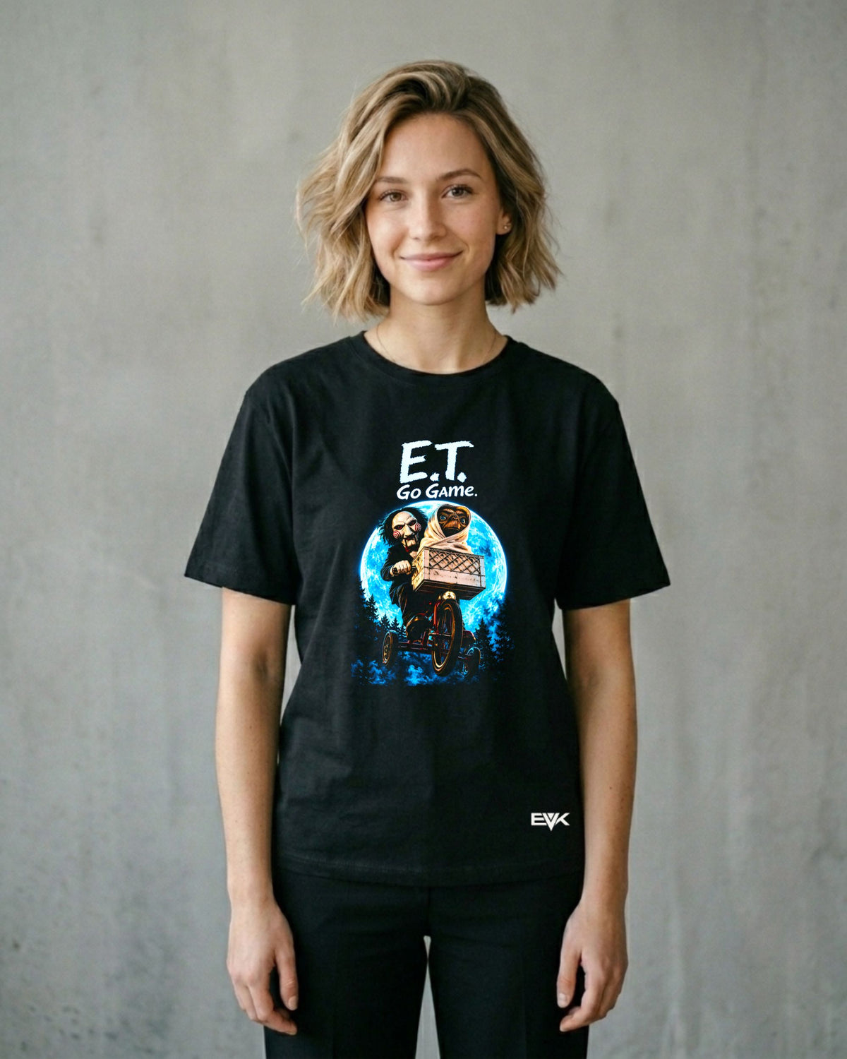 Camiseta Jogos Mortais – E.T. Paródia