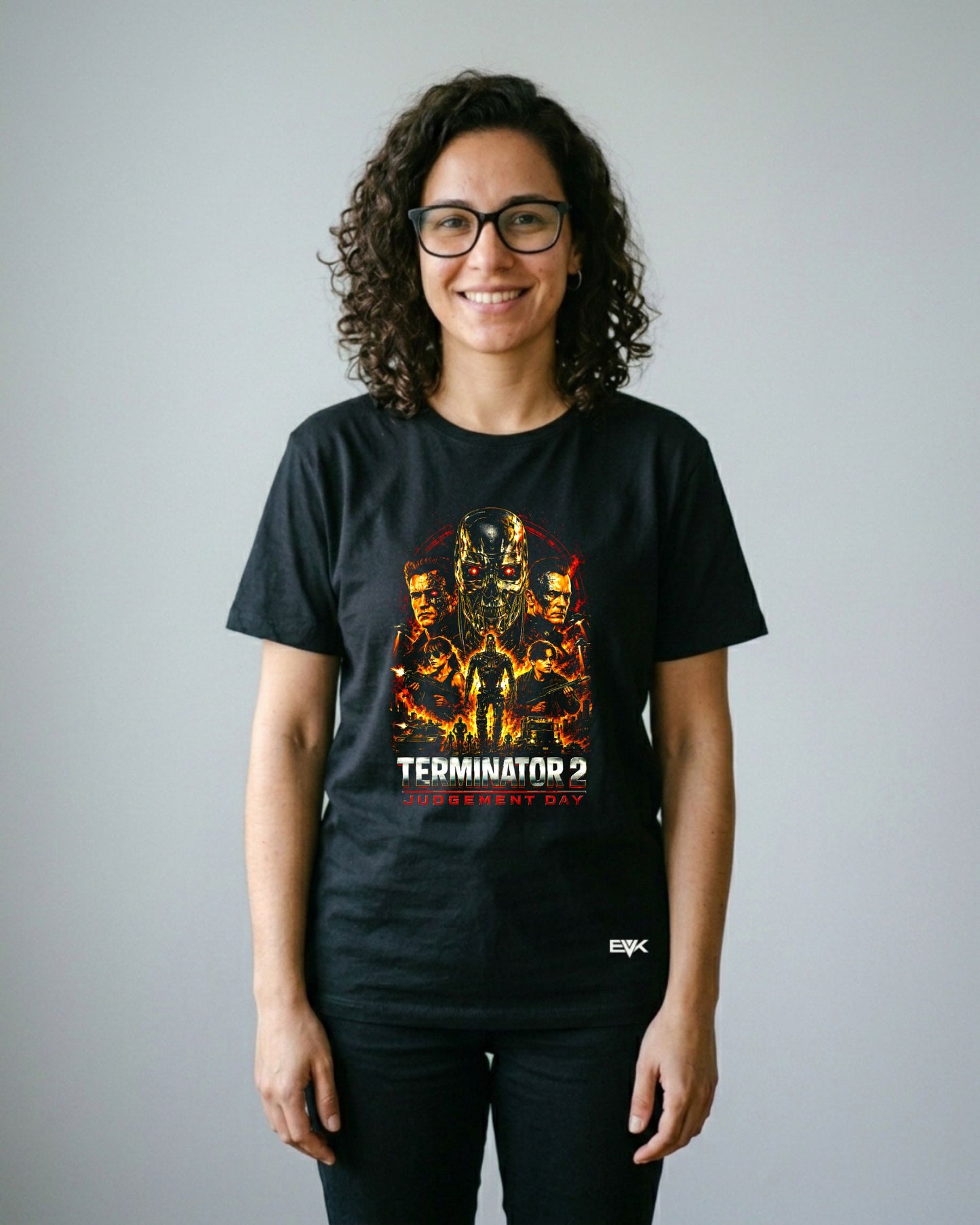 Camiseta Exterminador do Futuro 2: O Julgamento Final – Hasta La Vista Collage