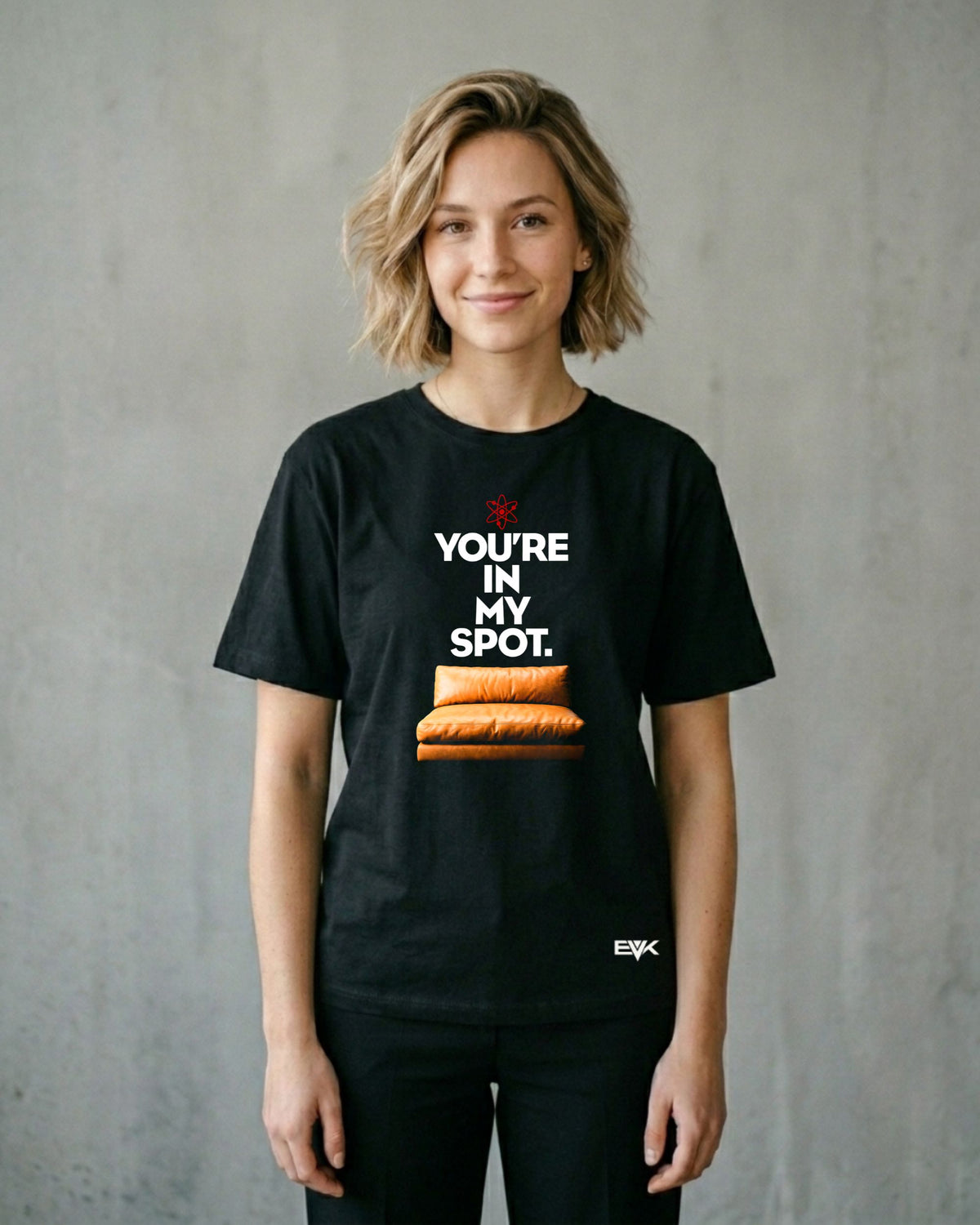 Camiseta The Big Bang Theory – You're in My Spot