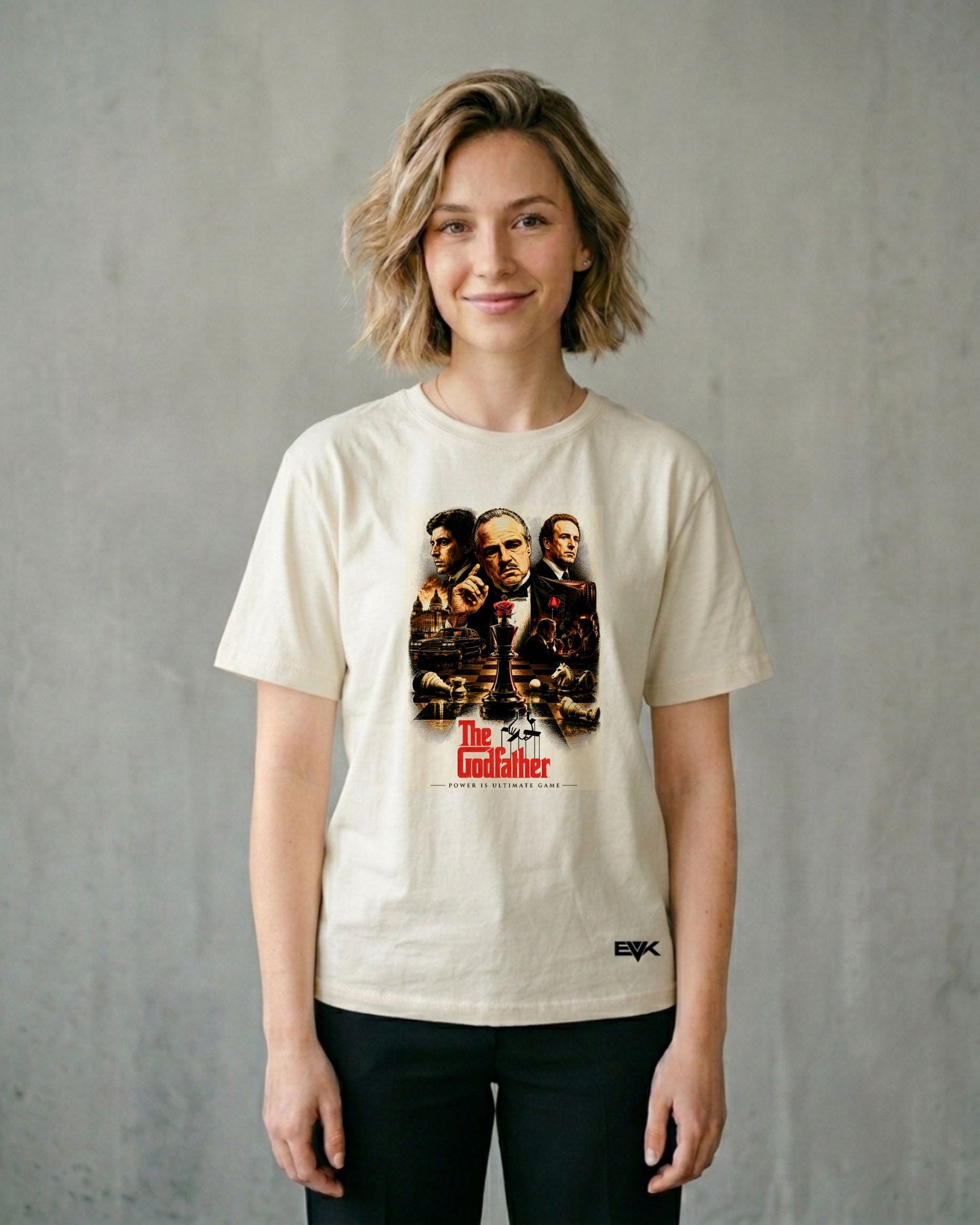 Camiseta Off-White O Poderoso Chefão – Power Is Ultimate Game