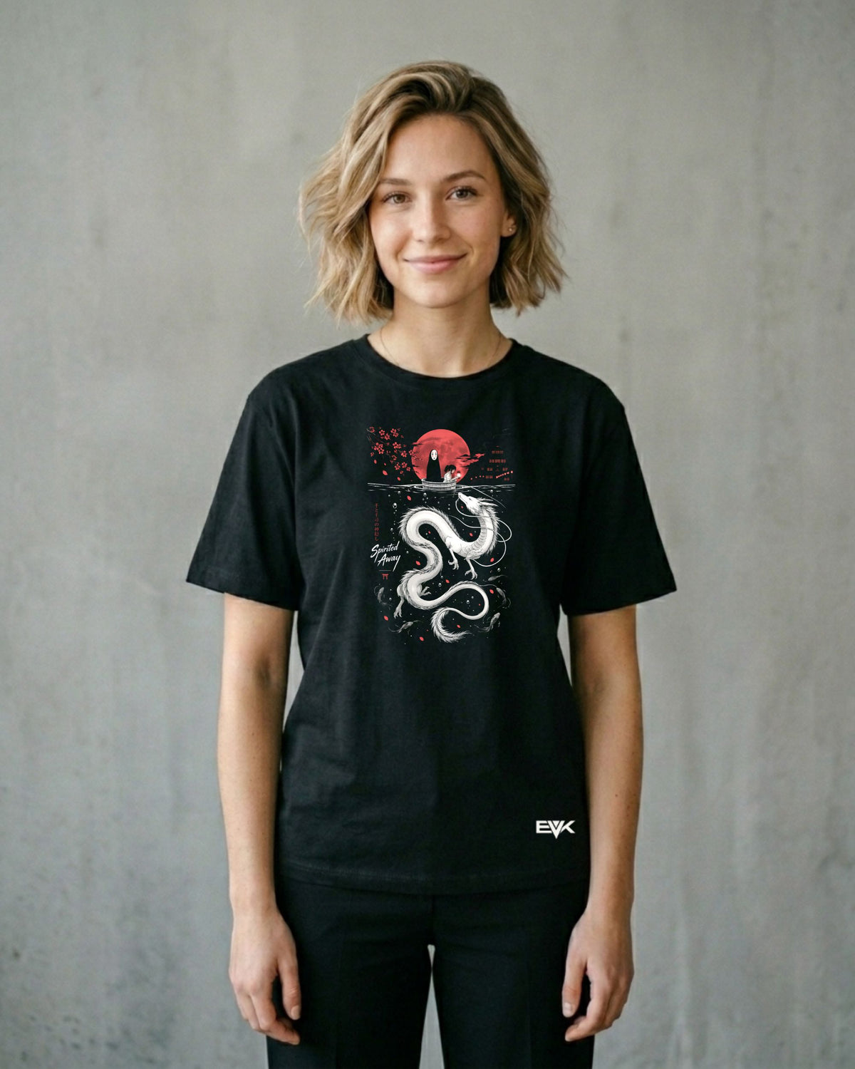 Camiseta A Viagem de Chihiro – The River Spirit & No-Face