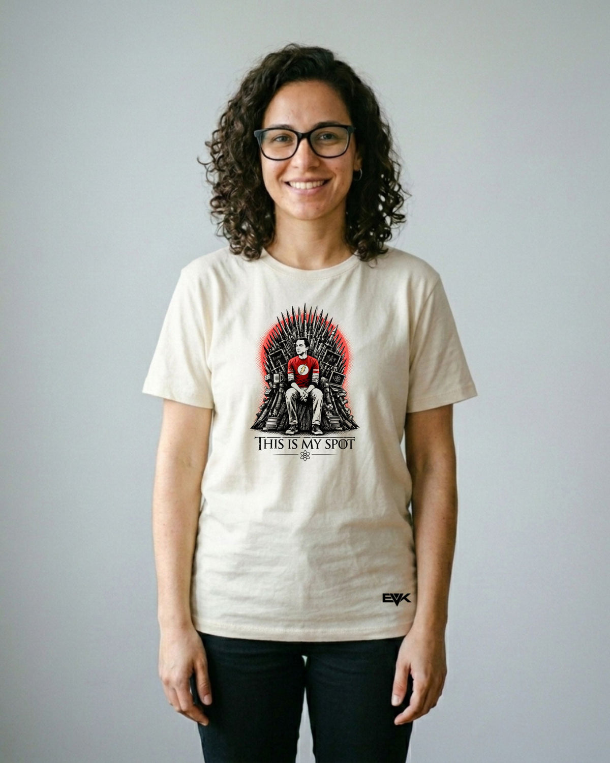 Camiseta Off-White The Big Bang Theory – This Is My Spot