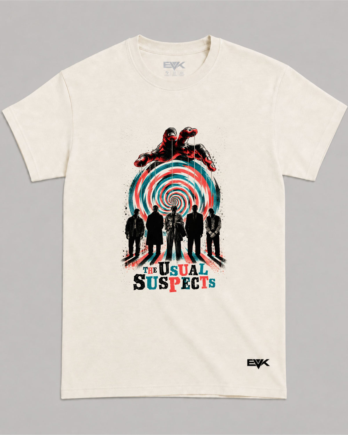 Camiseta Off-White Os Suspeitos – Hypnotic Spiral