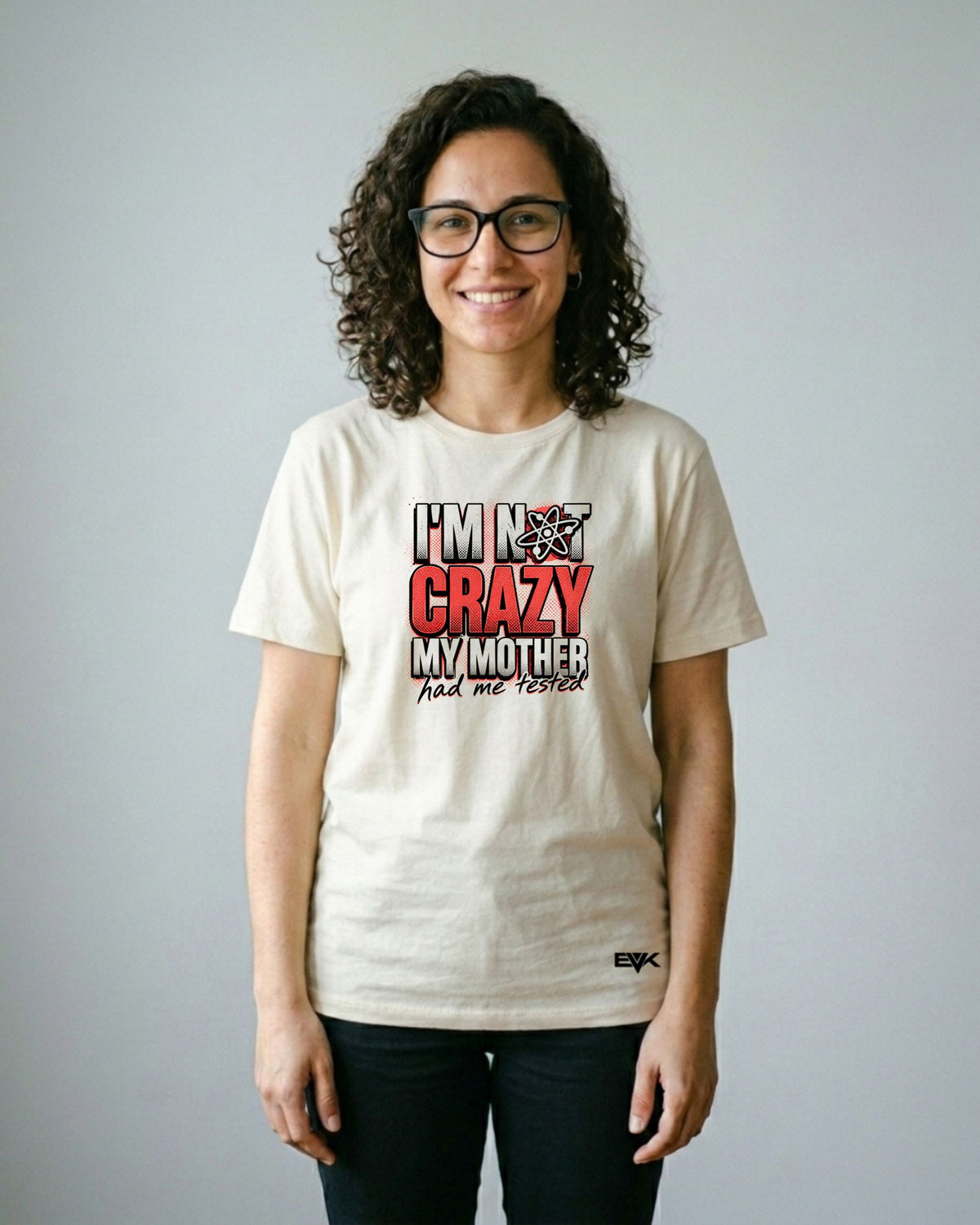 Camiseta Off-White The Big Bang Theory – My Mother Had Me Tested