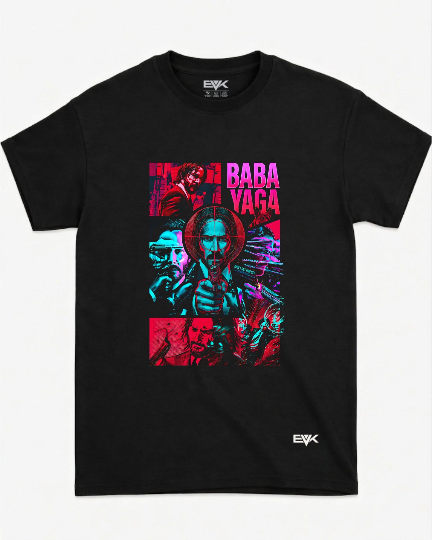 Camiseta John Wick 4: Baba Yaga – The Baba Yaga Comic