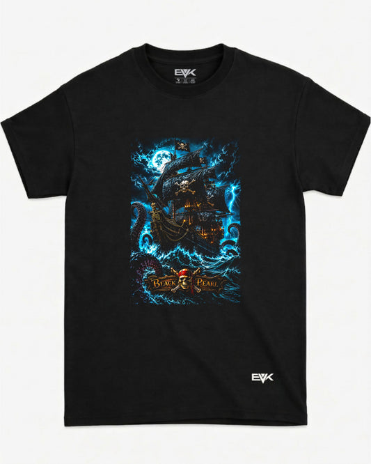 Camiseta Piratas do Caribe – Black Pearl