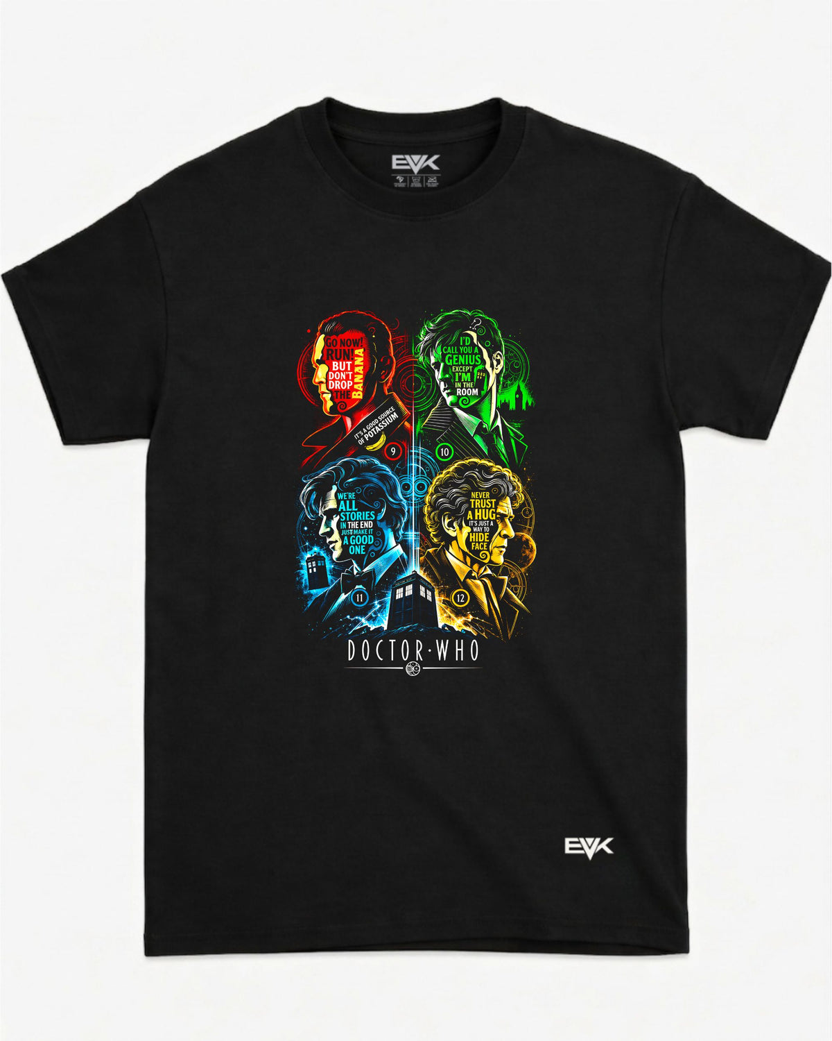 Camiseta Doctor Who – 9 to 12