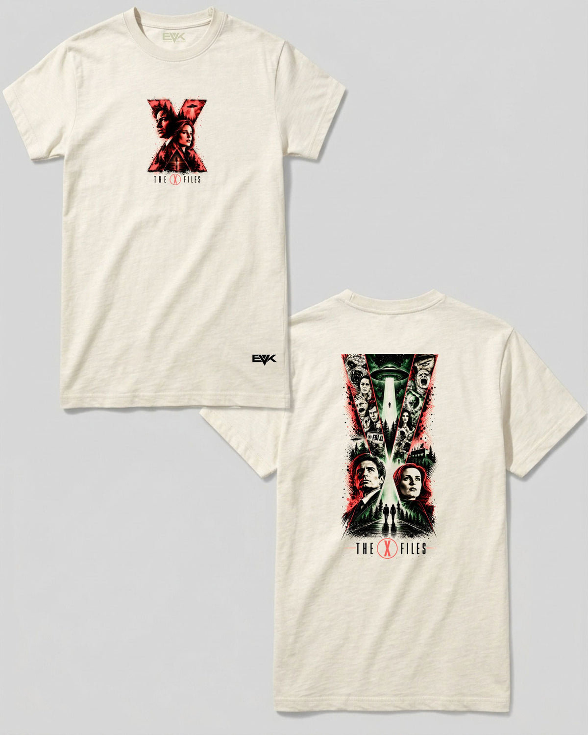 Camiseta Frente e Costas Off-White Arquivo X – Alien Conspiracy