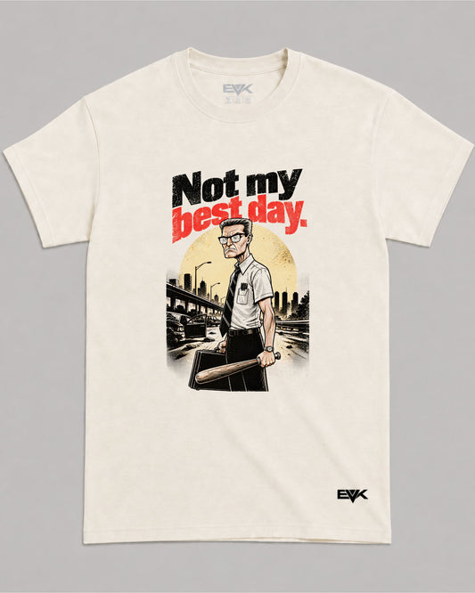 Camiseta Off-White Um Dia de Fúria – Not My Best Day