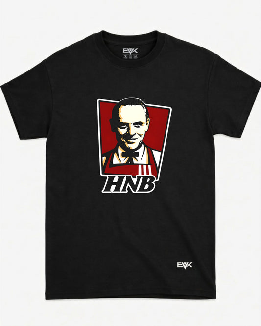 Camiseta O Silêncio dos Inocentes – KFC Parody Graphic